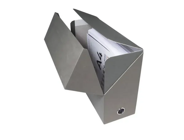 EXACOMPTA Boîte transfert, carton, 120 mm, vert foncé — Classement & archivage — vue 8