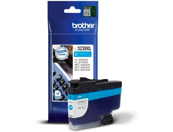 BROTHER LC-3239XLC Cyan Ink 5000 pages — Cartouches & toners — vue 4