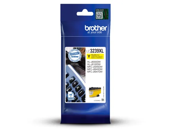 BROTHER LC-3239XLY Yellow Ink 5000 pages — Cartouches & toners — vue 4
