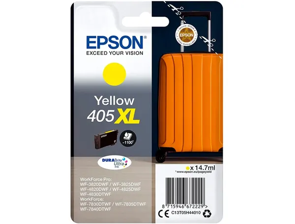 EPSON 6LB Singlepack Yellow 405XL DURABrite Ultra Ink — Cartouches & toners — vue 3