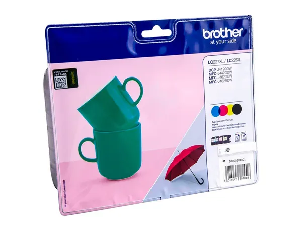 BROTHER LC-227XL cartouche d encre noir et tricolore haute capacité 1-pack blister sans alarme — Cartouches & toners — vue 3