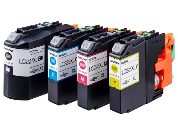 BROTHER LC-227XL cartouche d encre noir et tricolore haute capacité 1-pack blister sans alarme — Cartouches & toners — vue 4