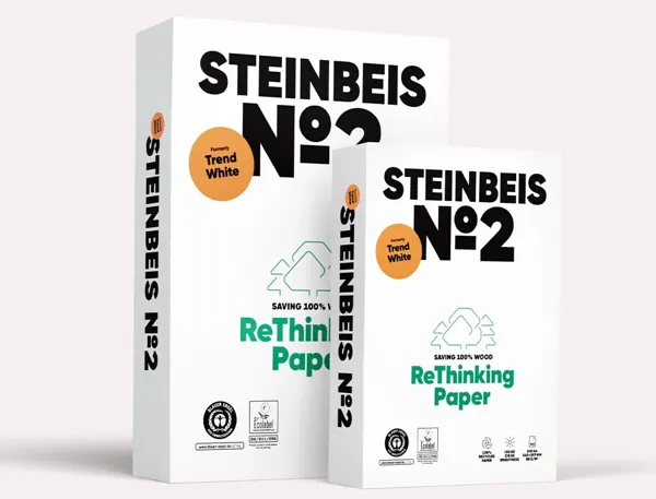 Papier Steinbeis Recycle Multifonction N 2- 80 Gr A4 Blanc — Papier, cahier & courrier — vue 2