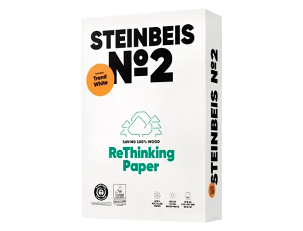 Papier Steinbeis Recycle Multifonction N 2 - 80 Gr A3 Blanc — Papier, cahier & courrier — vue 3