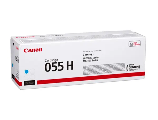 Canon 055H cartouche laser cyan haute capacité authentique — Cartouches & toners — vue 3
