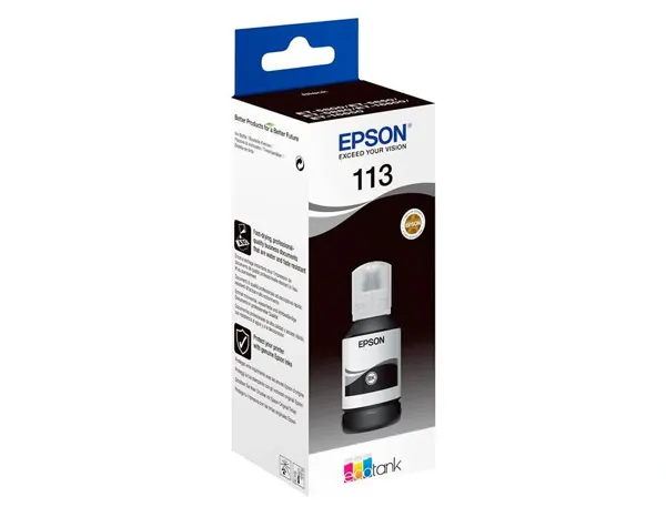 EPSON 4LB 113 EcoTank Pigment Black ink bottle — Cartouches & toners — vue 4