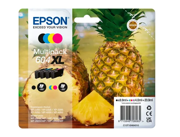 EPSON 1LB Multipack 4colours 604XL Ink — Cartouches & toners — vue 3