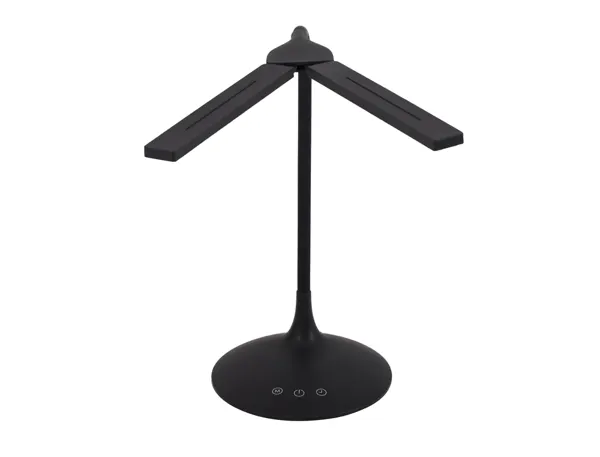 ALBA Lampe de bureau LED "LEDTWIN", rechargeable, noir — Aménagement d'espace — vue 3