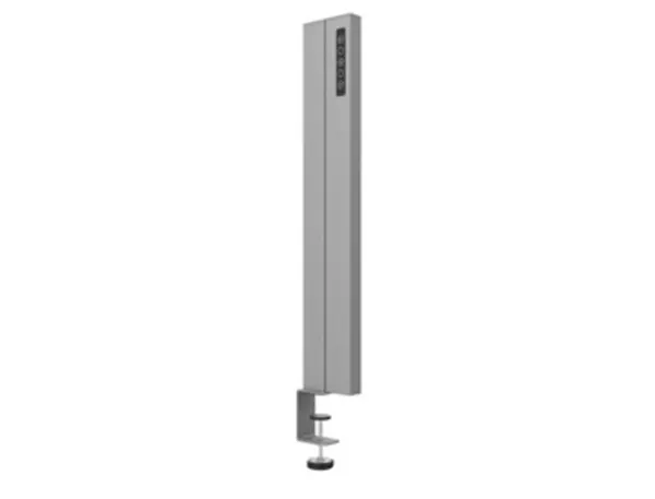 UNiLUX Lampe de bureau à LED ZENITH, pince, gris métallisé — Aménagement d'espace — vue 4