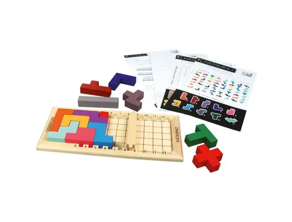 Logique Reflexion Gigamic Katamino Classic Casse Tete Puzzle Evolutif Interet Pedagogique Logique 1 A 2 — Matériel… — vue 4