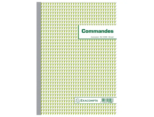 EXACOMPTA Manifold "Commandes", 297 x 210 mm, dupli — Papier, cahier & courrier — vue 3