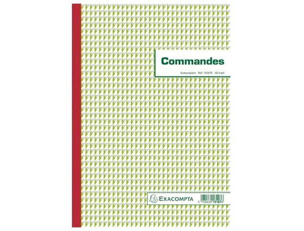 EXACOMPTA Manifold "Commandes", 297 x 210 mm, tripli — Papier, cahier & courrier — vue 3