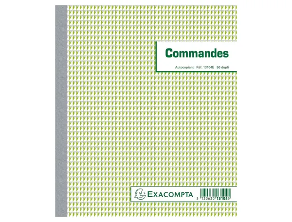 Manifold Commandes NCR format 21 x 18 cm 50 duplicatas autocopiants, EXACOMPTA — Papier, cahier & courrier — vue 3