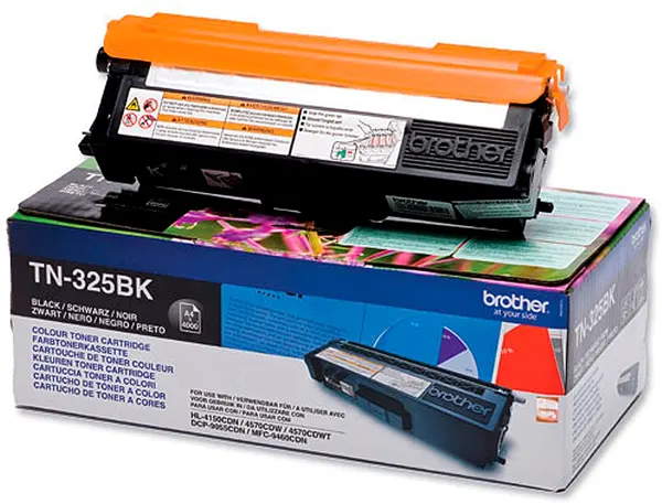 BROTHER TN-325 cartouche de toner noir capacité standard 4.000 pages pack de 1 — Cartouches & toners — vue 3