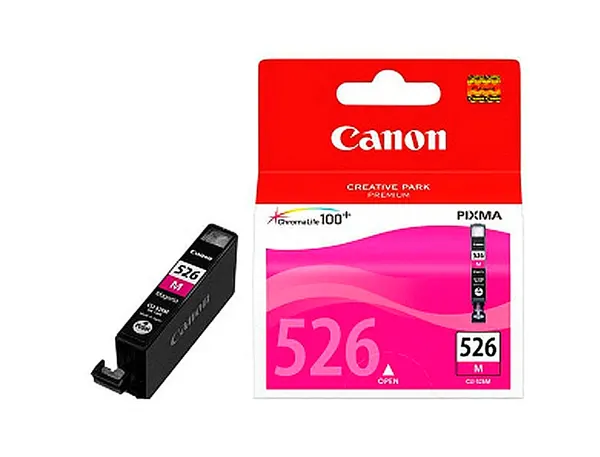 CANON CLI-526M cartouche dencre magenta capacite standard 9ml 486 pages pack de 1 — Cartouches & toners — vue 3