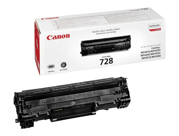 CANON CRG-728 cartouche de toner noir capacité standard 2.100 pages pack de 1 — Cartouches & toners — vue 3