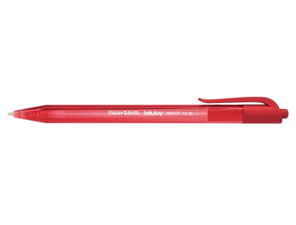 Stylo-Bille Paper Mate Inkjoy 100 Écriture Moyenne 0.7mm Encre Ultra Douce Résiste Bavures Rétractable Coloris… — vue 3