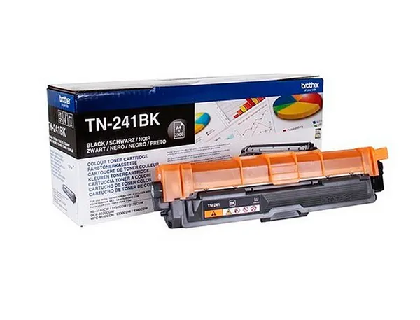 BROTHER TN241BK HL-3140CW/3150CDW/3170CDW cartouche de toner noir capacité standard 2.500 pages pack de 1 —… — vue 3