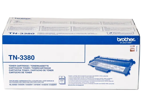 BROTHER TN-3380 toner noir haute capacité 8.000 pages pack de 1 — Cartouches & toners — vue 3