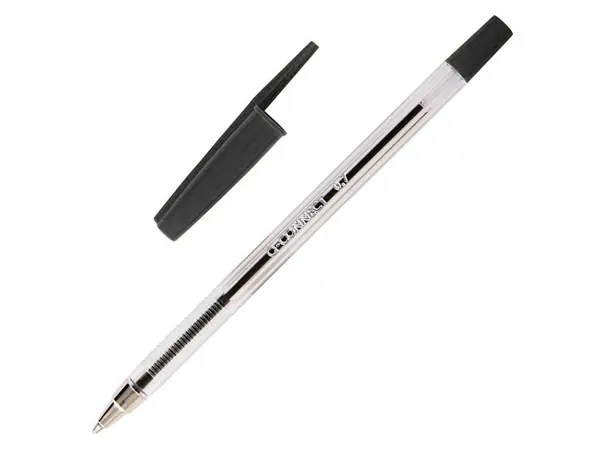 Recharge Q-Connect Stylo-Bille Sur Socle Encre Couleur Noire — Fournitures — vue 6