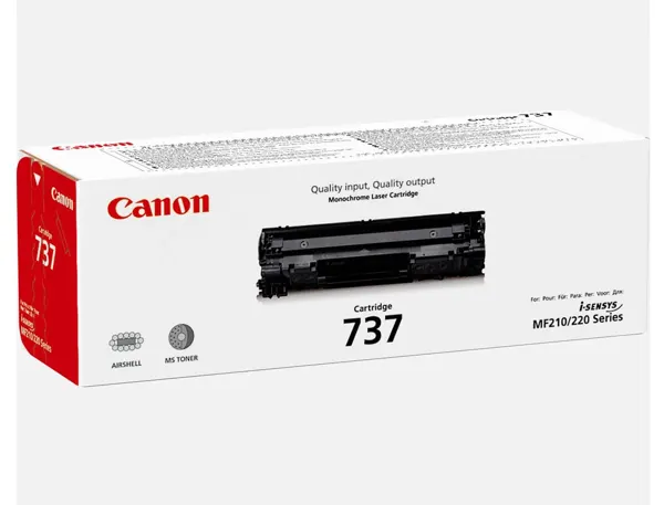 CANON CRG-737 cartouche de toner noir capacité standard 2.100 pages pack de 1 — Cartouches & toners — vue 3