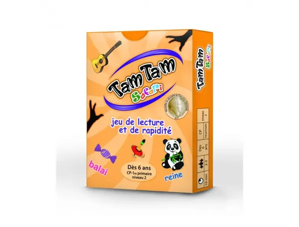 Jeu Interdacta Tam Tam Safari Cp Niveau 2 42 Cartes + 1 Carte Lexique + 1 Regle Du Jeu — Matériel & jeux éducatifs — vue 3