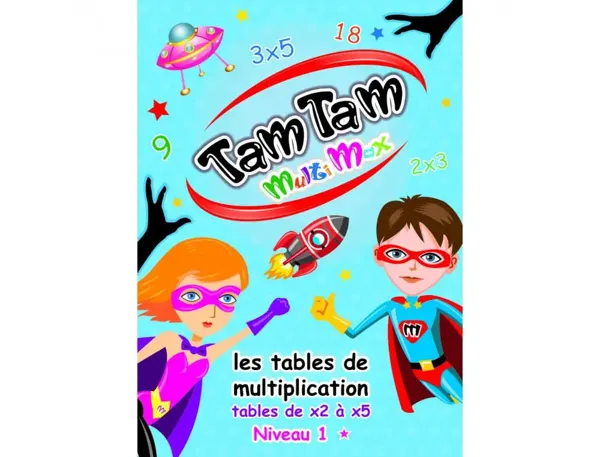 Jeu Interdacta Tam Tam Multimax Niveau 1 42 Cartes + 10 Cartes Aide-Memoire Reversible + 6 Cartes Regle — Matériel… — vue 3