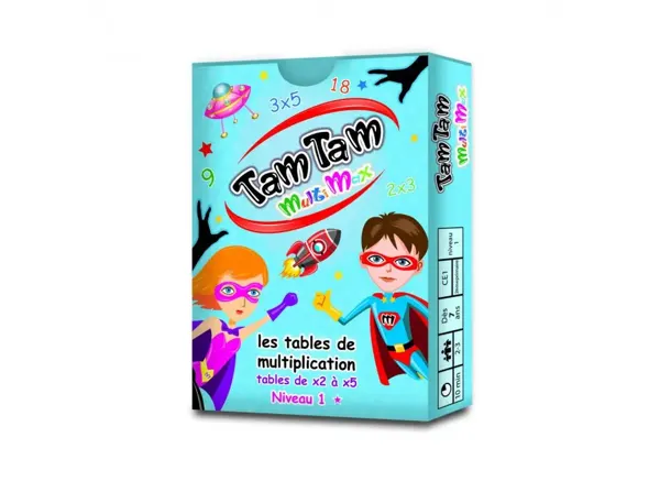 Jeu Interdacta Tam Tam Multimax Niveau 1 42 Cartes + 10 Cartes Aide-Memoire Reversible + 6 Cartes Regle — Matériel… — vue 5