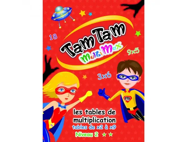 Jeu Interdacta Tam Tam Multimax Niveau 2 42 Cartes + 10 Cartes Aide-Memoire Reversible + 6 Cartes Regle — Matériel… — vue 4