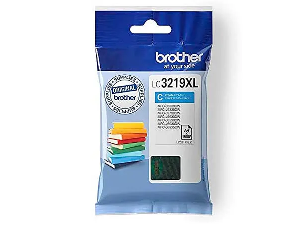 BROTHER LC-3219XLC Encre Cyan (1500 pages) — Cartouches & toners — vue 3