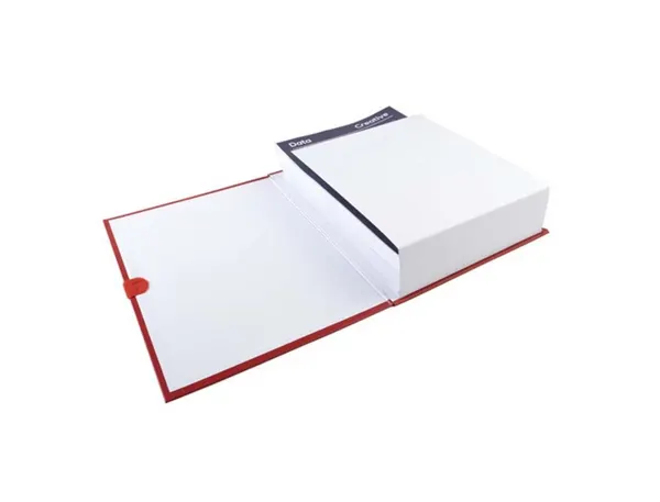 EXACOMPTA Chemise à dos extensible Balacron, rouge — Classement & archivage — vue 3
