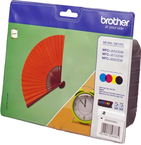 Brother LC-129XL+LC-125XL Multipack Noir(e) / Cyan / Magenta / Jaune — Consommables informatiques