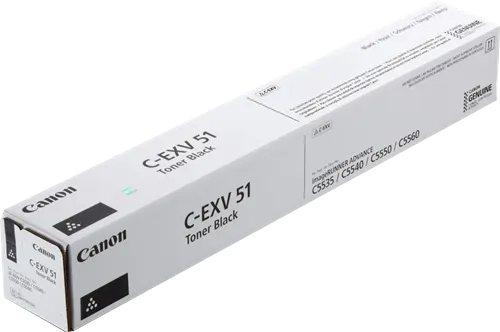 Canon C-EXV51bk Noir(e) Toner — Consommables informatiques