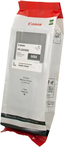 Canon PFI-206mbk Noir (Matt) Cartouche d'encre 5302B001 — Consommables informatiques