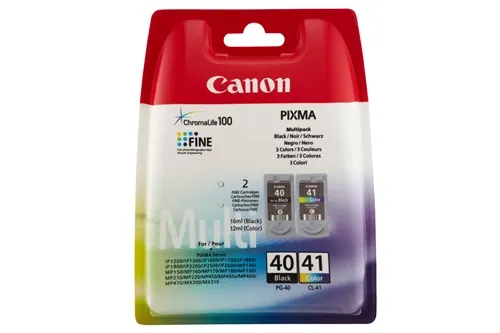 Canon PG-40+CL-41 MCVP Multipack Noir(e) / Plusieurs couleurs — Consommables informatiques