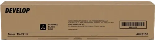 Develop TN-221K Noir(e) Toner — Consommables informatiques