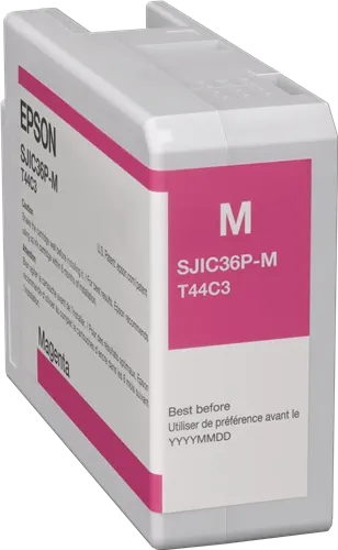 Epson SJIC36P-M Magenta Cartouche d'encre C13T44C340 — Consommables informatiques