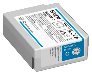 Epson SJIC42P-C Cyan Cartouche d'encre C13T52M240 — Consommables informatiques