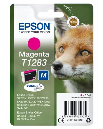 Epson T1283 Magenta Cartouche d'encre C13T12834012 — Consommables informatiques