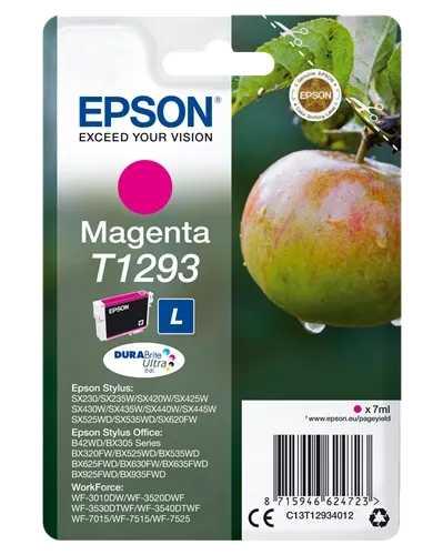 Epson T1293 Magenta Cartouche d'encre C13T12934012 — Consommables informatiques