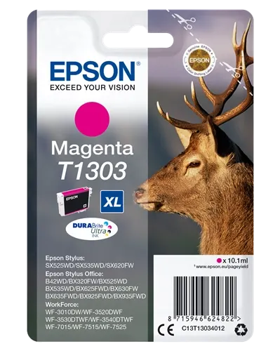 Epson T1303 XL Magenta Cartouche d'encre C13T13034012 — Consommables informatiques