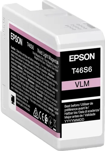 Epson T46S6 Magenta (brillant) Cartouche d'encre C13T46S60N — Consommables informatiques