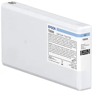 Epson T55W5 Cyan (brillant) Cartouche d'encre C13T55W500 — Consommables informatiques