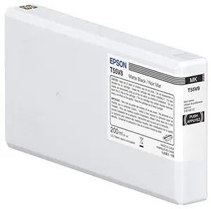 Epson T55W8 Noir (Matt) Cartouche d'encre C13T55W800 — Consommables informatiques