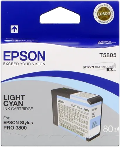 Epson T5805 Cyan (brillant) Cartouche d'encre C13T580500 — Consommables informatiques