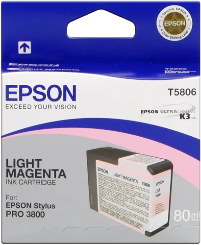 Epson T5806 Magenta (brillant) Cartouche d'encre C13T580600 — Consommables informatiques
