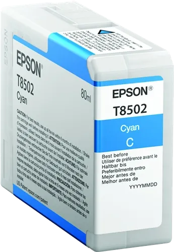 Epson T8502 Cyan Cartouche d'encre C13T850200 — Consommables informatiques