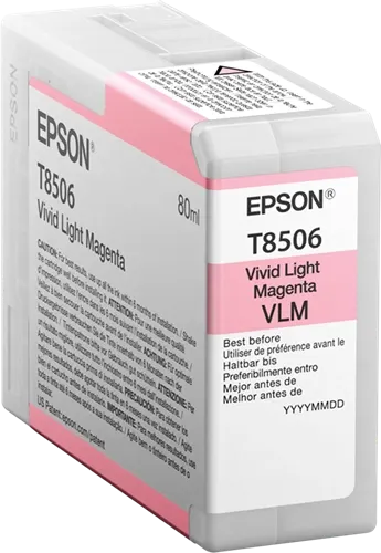 Epson T8506 Magenta (brillant) Cartouche d'encre C13T85060N — Consommables informatiques