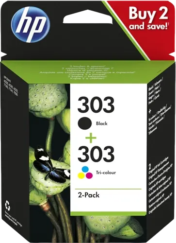 HP 303 Multipack Noir(e) / Plusieurs couleurs — Consommables informatiques