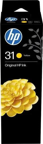 HP 31 Jaune Cartouche d'encre 1VU28AE — Consommables informatiques
